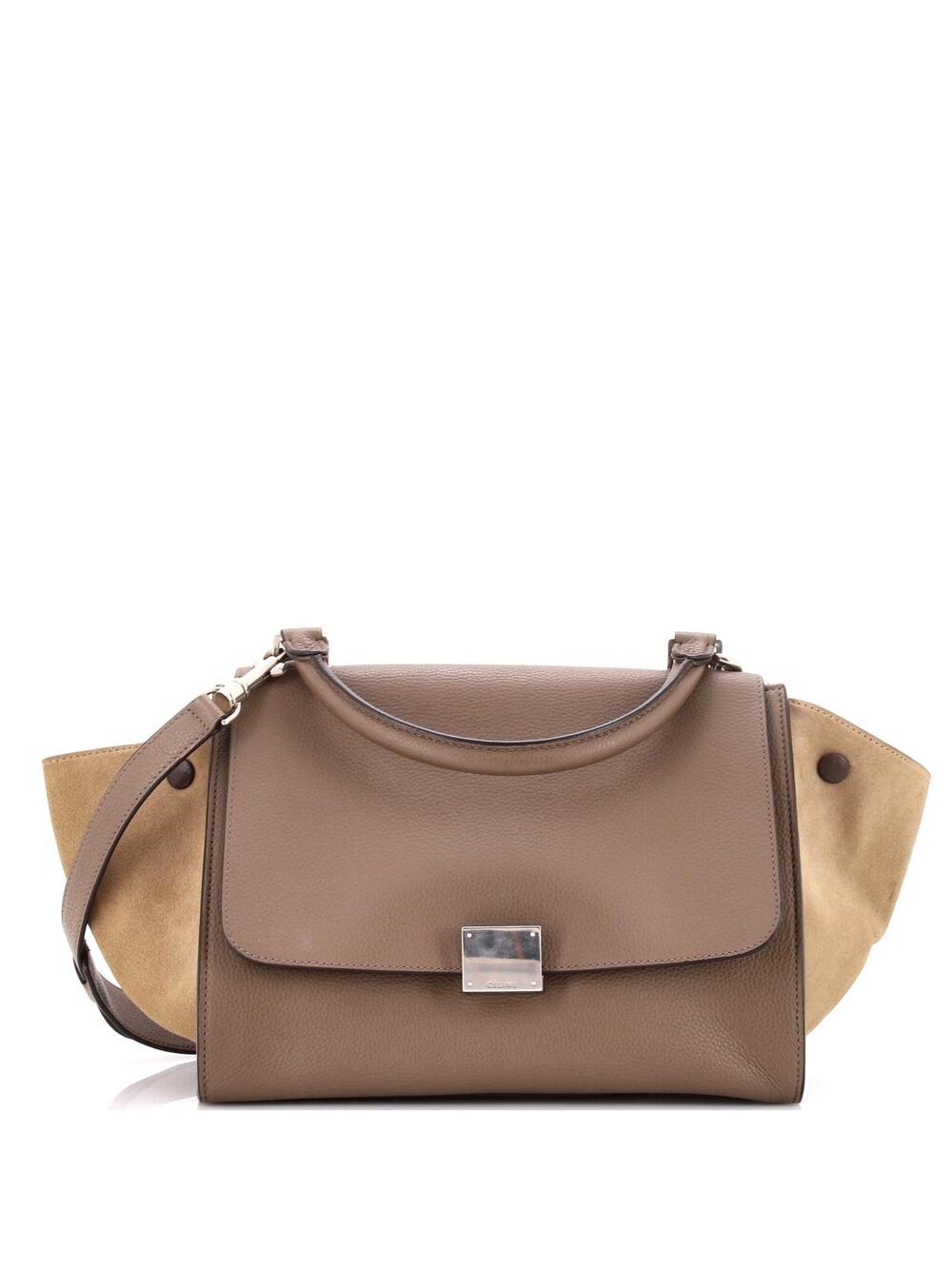 Celine Trapeze Bag Leather Small #236646C78B
